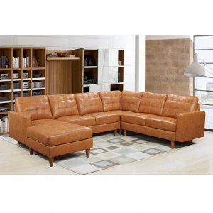 Top quality Leather air  luxury sofa Living room sofa Sofa sets