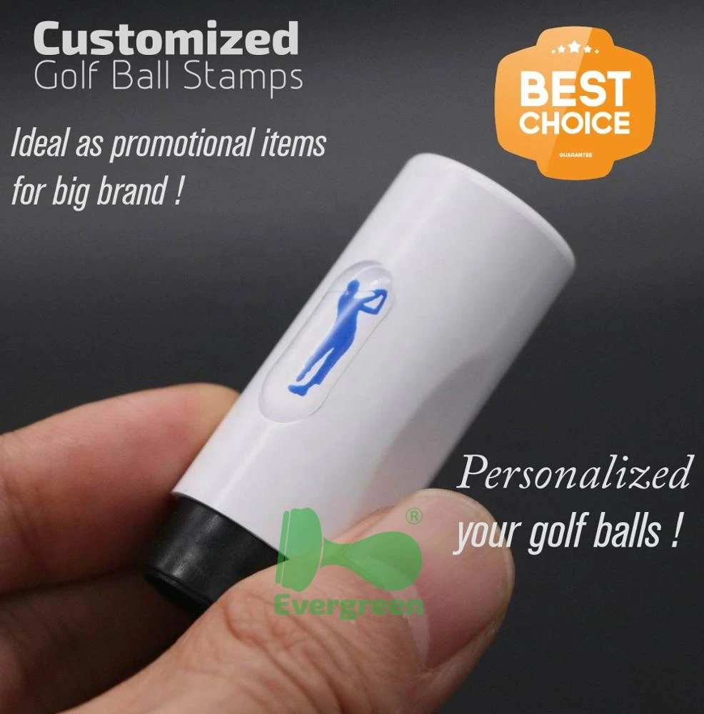 Top Quality Promotional Plastic Golf Ball Stamps