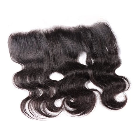 Top Vendor Brazilian Human Hair Piece Ear To Ear Undetectable Full Black Single Knot Virgin Remy 13x4 Body Wave Thin Lace Front