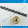 Tr12x4 threaded rod lead screw, trapezoidal lead screw screw