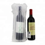 Transparent air bubble film pillow bag air column bag Inflatable Plastic Bag for bottle packaging