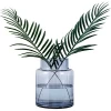 Transparent private customization fiberglass tall vase cylinder glass vase