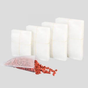 Transparent texture food grade vacuum sealing machine bag vacuum packaging bag plastic vacuum sealing machine bag