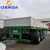 Import tri axle 1.2m height fence enclosed cargo box semi trailer from China