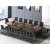 Import triangle round oval small seater wood white veneer standard height movable office conference table from China