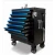 Import UE-G6000 garage storage tool cabinet assemble tool trolley metal box with casters from China