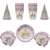 Import Unicorn Birthday Party tableware for kids from China