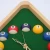 Import Unique Design Triangle Shape Decoration Billiard Ball Clock for Club&Family Use from China