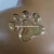 Import Unique heart shape pet urn casket with freehand real gold paw mark from China