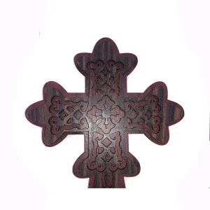 Unique Wholesale High Quality Religious Wooden Cross Ornaments Crafts