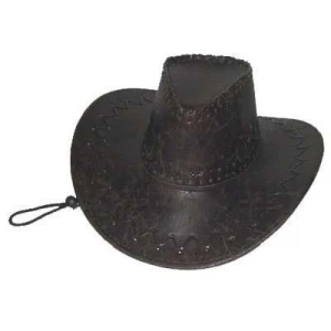 Unisex Charm Cheap Western American High Quality leather Cowboy hat in bulk for sale for Adult unique cowboy hats