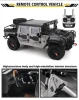 US Stock HG 1/10 P415A RC Off-road Vehicle for 4x4 Hummer Pick-up Crawler Car Sound Light
