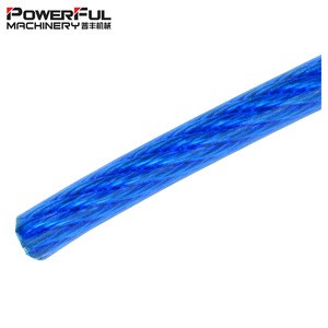 US Type PVC Coated Galvanized Steel Heavy Duty Wire Rope Cable