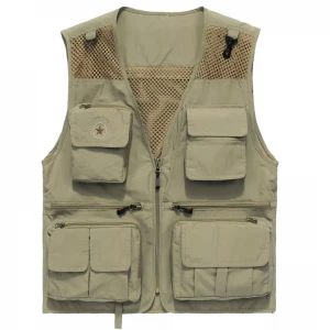 Utility Vest Multifunctional New Cotton Leisure Outdoor Sports Hunting Fishing Vest