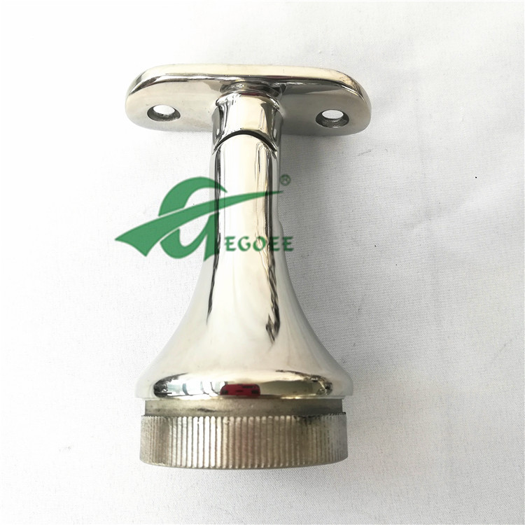 Buy Vertical Handrail Brackets 304 Stainless Steel Pipe Balustrades Top ...