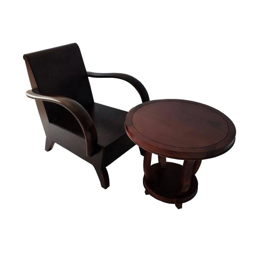 Vietnam high quality custom wood antique sets coffee shop furniture