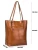 Import Vintage Genuine Leather Tote Shoulder Bag Handbag Large Capacity from China