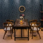 vintage industrial restaurant furniture wood restaurant tables