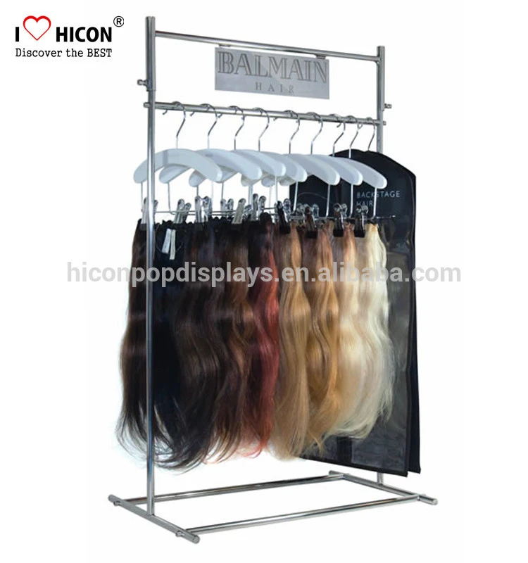 Cheap Hair Extension Holder Acrylic Hair Extension Hanger Portable
