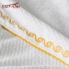 Waffle pattern cotton fabric unisex wholesale hotel bathrobe in customized brand
