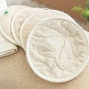 Washable Organic Nursing Pad / Reusable Breast Pads : 100% Natural Cotton