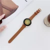 Watch Band Genuine Grain Leather Wristband Strap for samsung Smart watch 20mm 22mm
