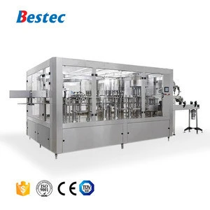 Water filling packing machine line for pure or mineral water bottling plant