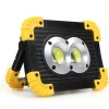 Waterproof 18650 Battery Powered USB Super Bright Flood Cordless 10w Portable Rechargeable cob led Work Light With Stand
