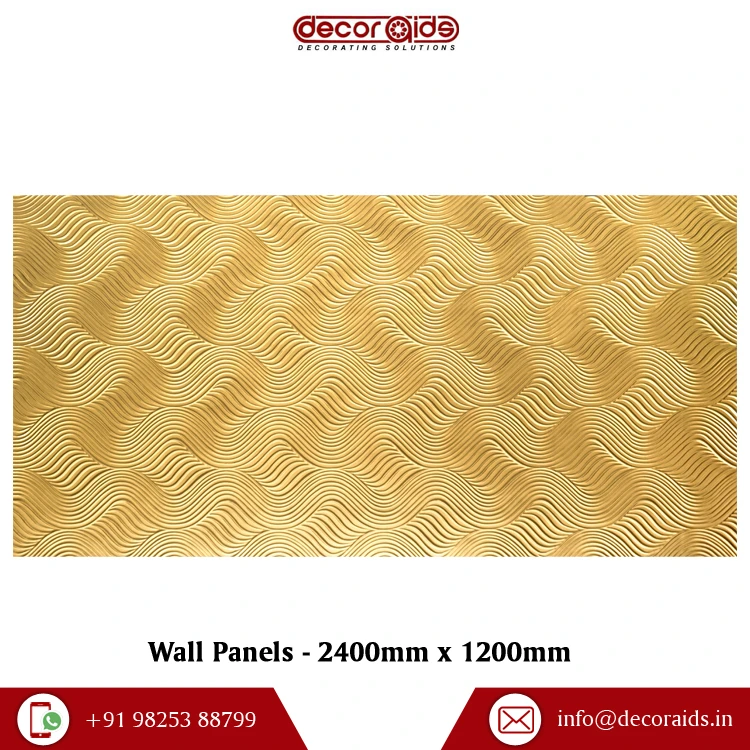 100% Waterproof Lightweight PVC Decorative Wall Panels - 2400 mm x 1200 mm