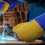 Welding Gloves Welding Gloves Nitrile Coated Cut Resistant Protective Welding Working Safety Gloves