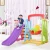 Import wenzhou jingqi Top quality plastic multifunctional combination kids children indoor mini slide toy from China