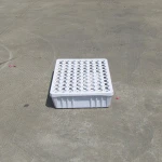 White ABS Plant Growing Hydroponic Pot Tray