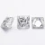Import White moissanite diamond princess cut moissanite loose from China
