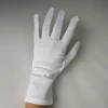 White Nylon dust free sewn gloves 100D gloves/mittens industrial cross fit gloves
