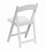 Import White resin garden chair from China