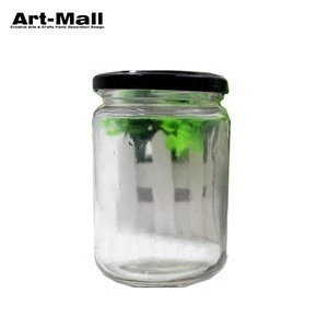 Wholesale 350ml custom cheap ball glass mason jars