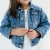 Import Wholesale Baby Boys Girls Jean Outerwear Coat Custom Fashion Children Kids Denim Jacket from China