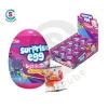 wholesale cat big capsule plastic toy inside printed candy toy surprise egg with candy