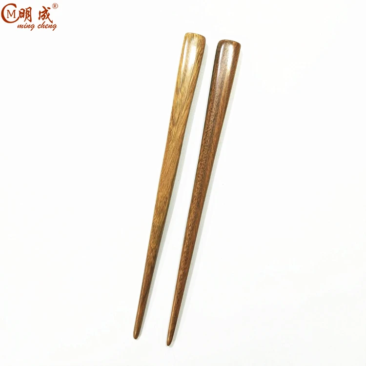 Wholesale Chinese Japanese Picks Sandalwood Handmade Carved Long Chopsticks Hair Sticks,Wooden Classic Hair Pin For Women