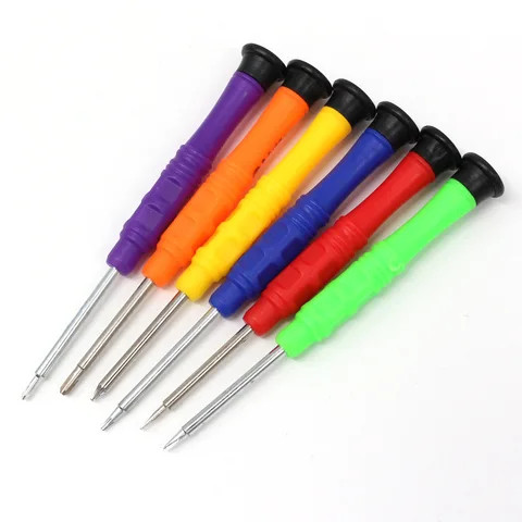 Wholesale Color Household Screwdriver Manual Maintenance Tools Precision Mini Screwdriver For Repair Cellphone