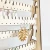 Import Wholesale custom earring display stand portable foldable wooden earring stand popular wooden pegboard from China