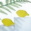 Wholesale custom logo natural organic bathing skin care whitening body portable handmade leaves shaped toilet soap