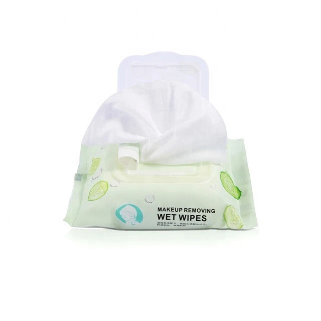 Wholesale custom private label makeup remover wipes individual packaged wet wipes