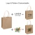 Import Wholesale Eco Friendly Hemp Shopping Bag Logo Custom Promotional Burlap Tote Bag Natural Gift Jute Bag with Cotton Rope Handles from China