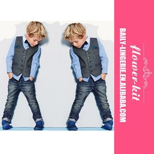 Wholesale europe and the academic handsome boy gentleman cowboy children&#039;s clothes