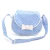 Wholesale fashion blue crossbody quilted bag small for kids with adjustable shoulder belt length