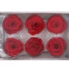 Wholesale fresh 5-6cm preserved rose head for valentine&#x27;s day gift
