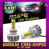 Wholesale G6 6th Generation Car accessories 12V 6000k 80W 10000LM G6 led headlight H7 H8 H9 9005 9006 H11 led head light