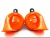 Import Wholesale High Quality 12V 80mm Snail Orange Universal Car Parts Auto Horn from China