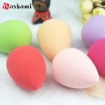 Wholesale high quality non-latex cosmetic soft beauty private label egg shape makeup sponge